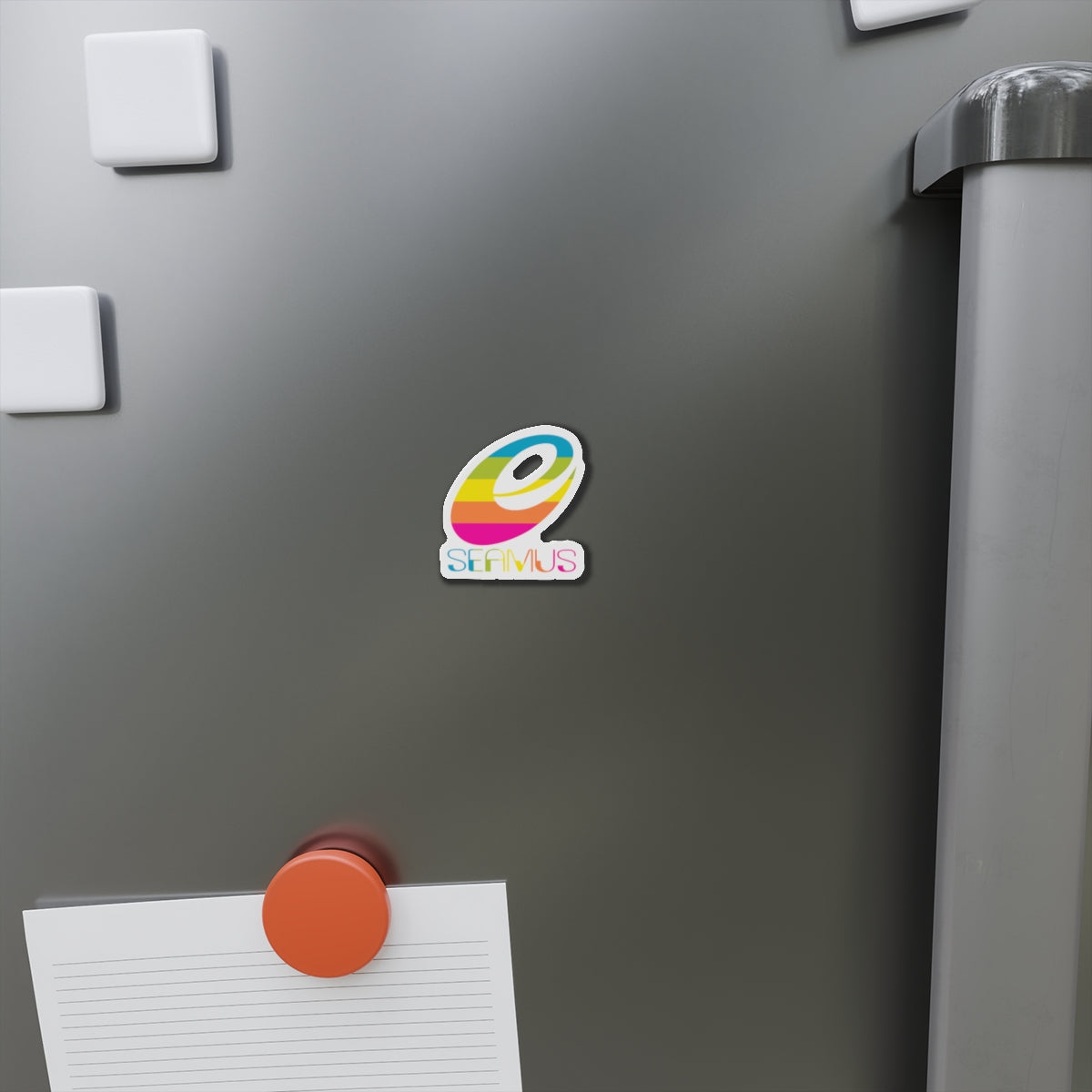 eSeamus Logo Die-Cut Magnets