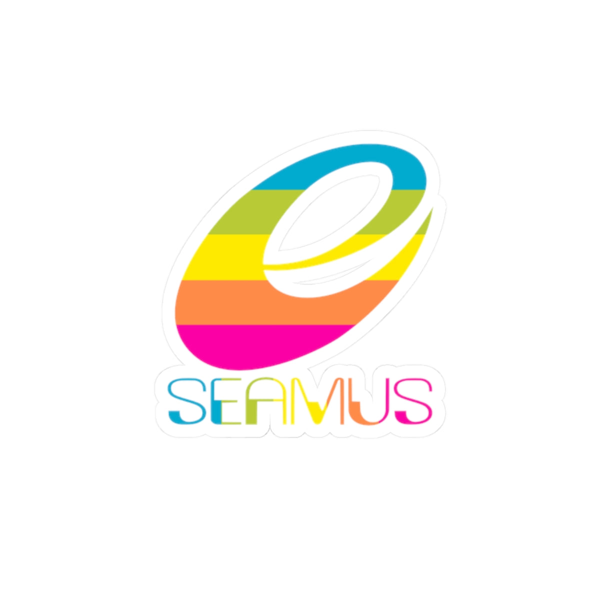 eSeamus Logo Kiss-Cut Stickers