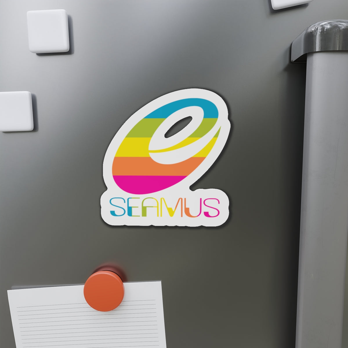 eSeamus Logo Die-Cut Magnets