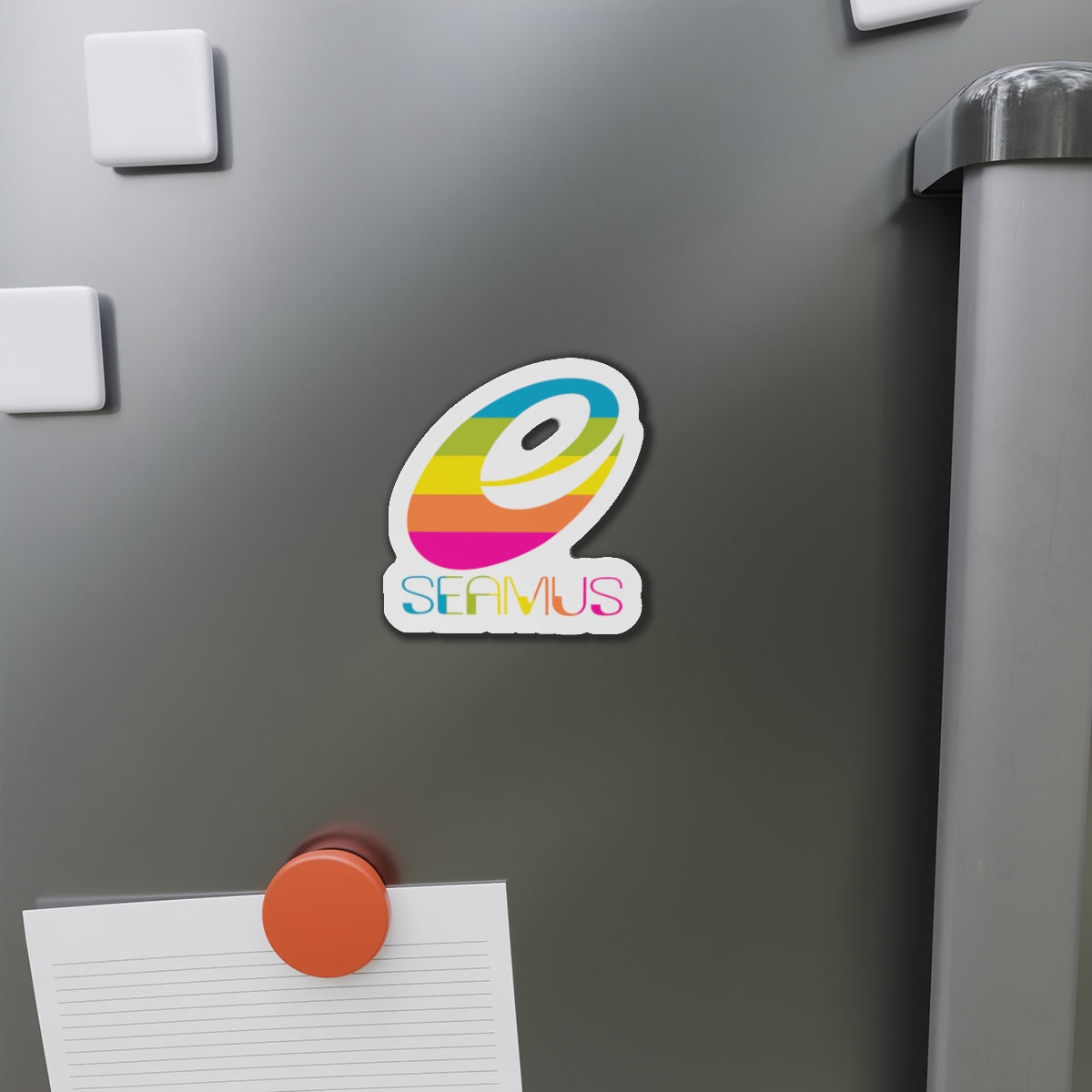 eSeamus Logo Die-Cut Magnets