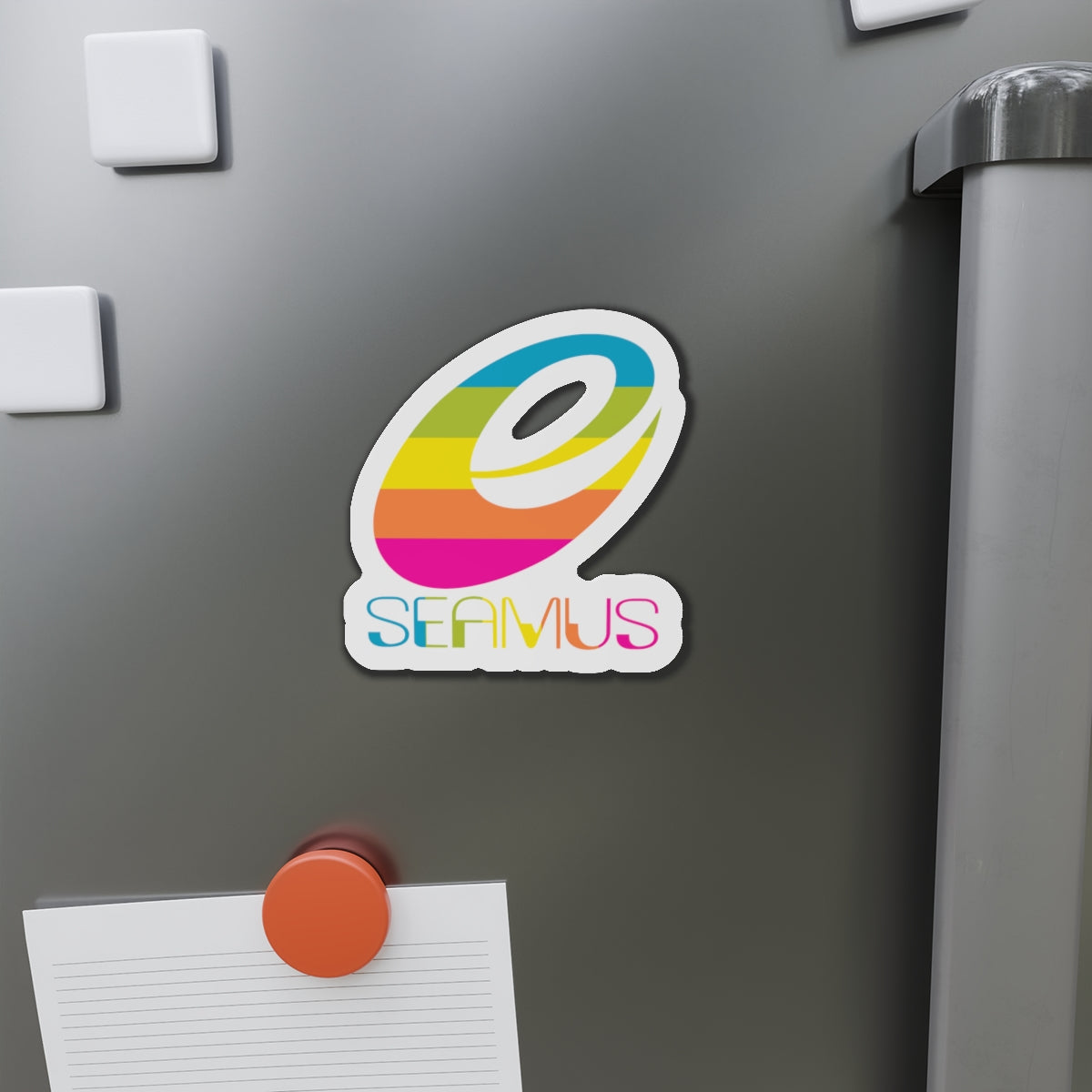 eSeamus Logo Die-Cut Magnets