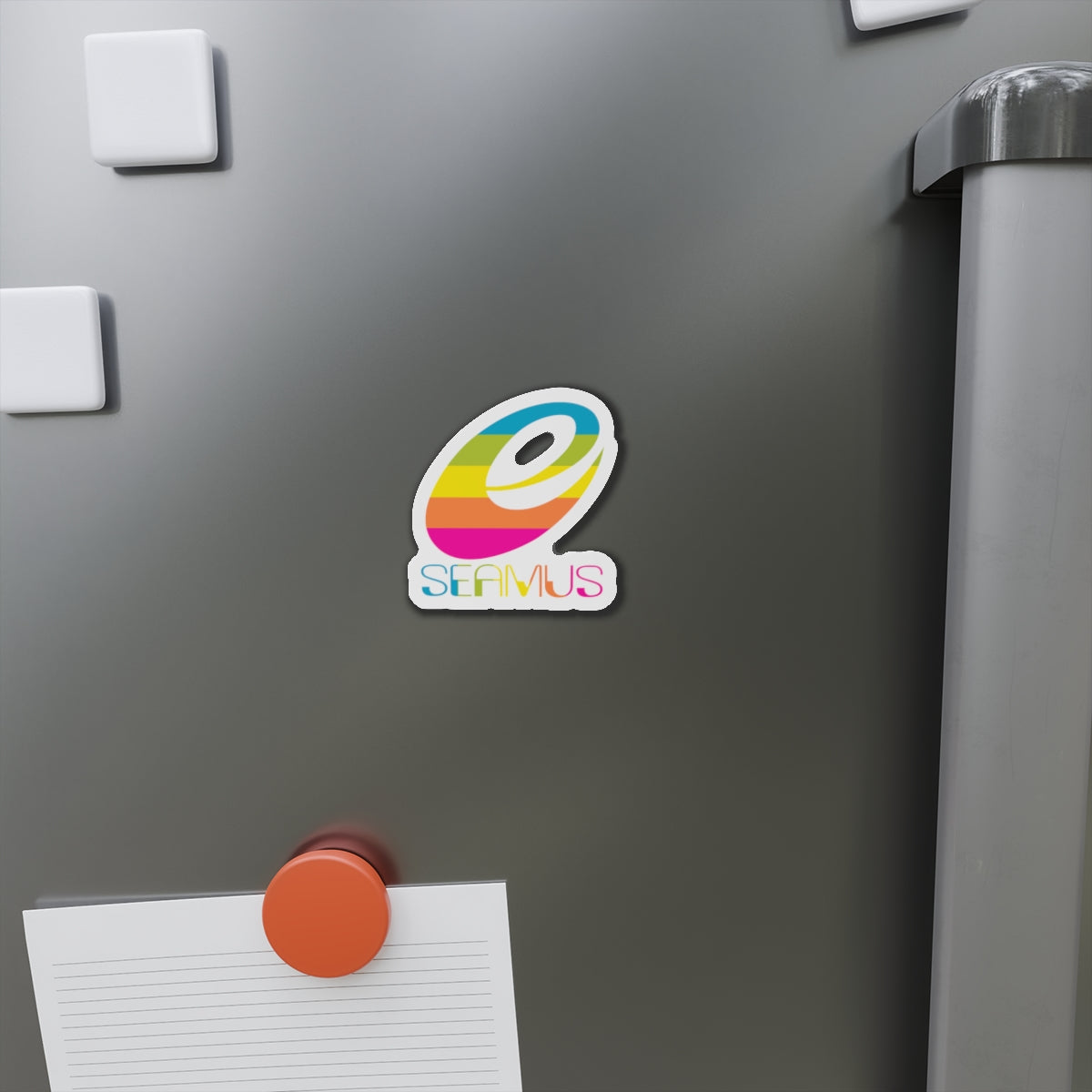 eSeamus Logo Die-Cut Magnets