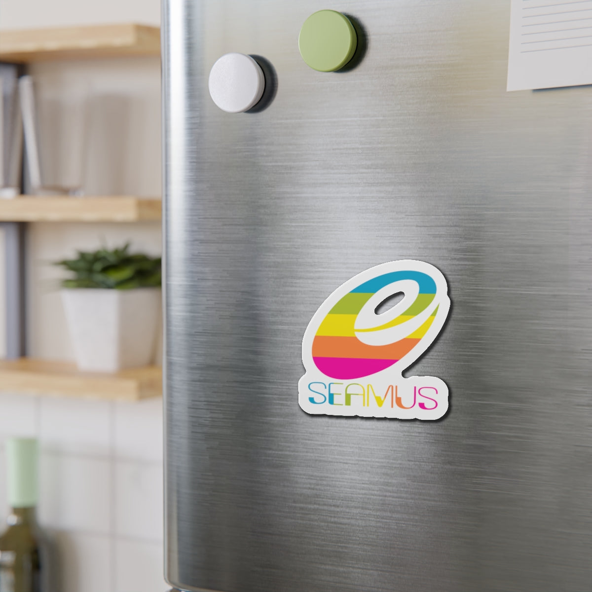 eSeamus Logo Die-Cut Magnets